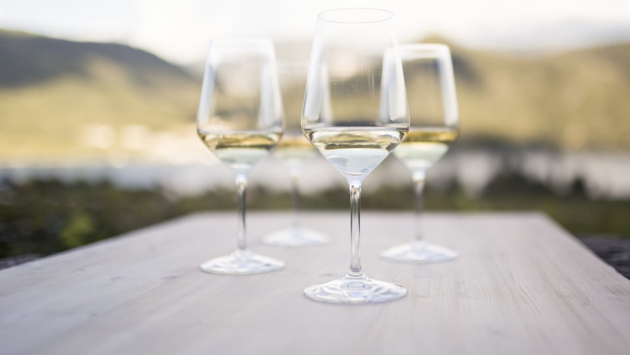 Jahrgang 2017 Weinglas Alto Adige