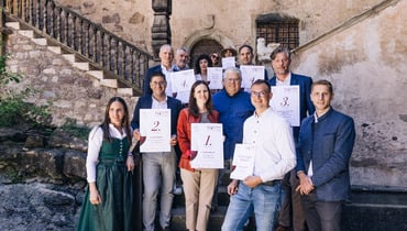 Prämierten der Blauburgundertage ©Blauburgundertage Südtirol