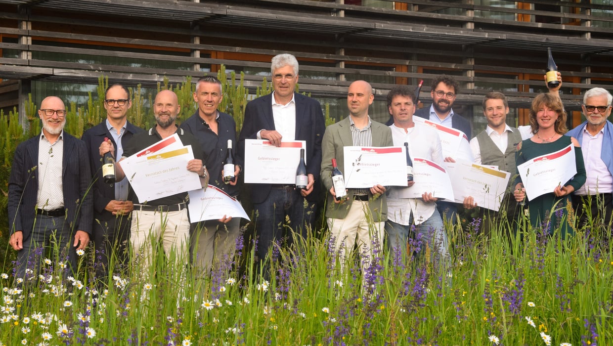 Preisträger Vernatsch Cup 2025 © Eva Maria Zöggeler